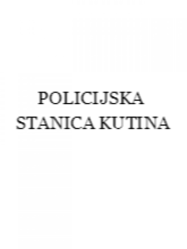 POLCIJSKA STANICA- Kutina